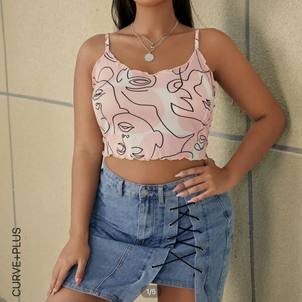 Abstract face tank